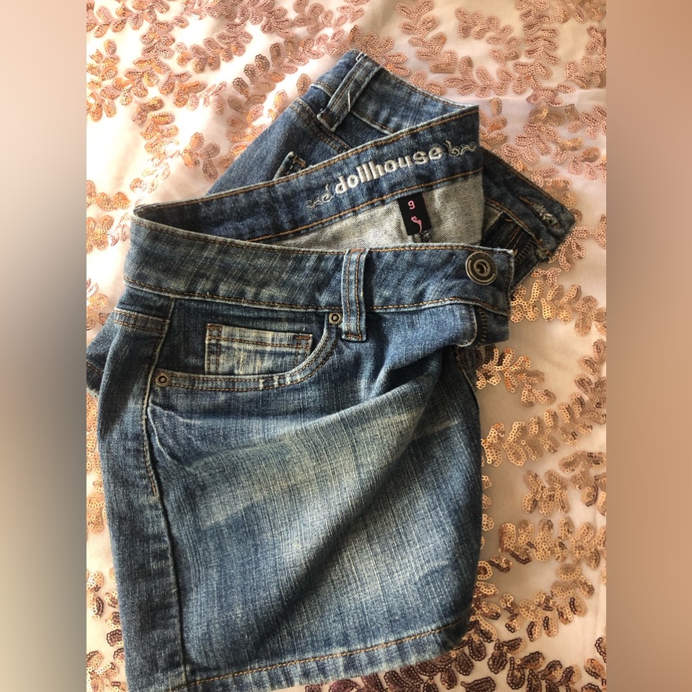 DollHouse!! Mini Jean Skirt 🔥 sz9